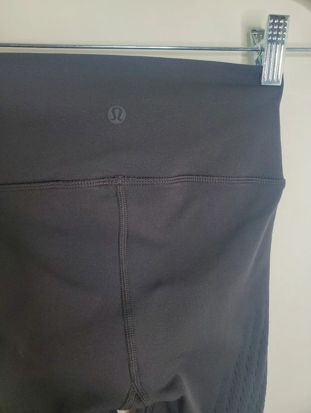Lululemon Gray High Rise Reveal Shorts Digital Rain